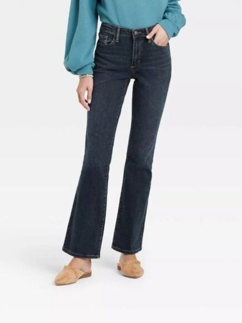 Universal Thread Women's High-Rise Bootcut Denim Jeans 0/25R